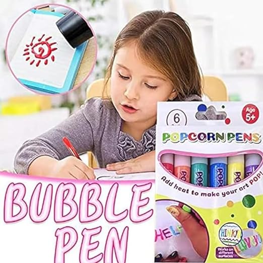 magic-puffy-popcorn-pens-for-kids-pack-of-6-fun-colorful-pens-734232